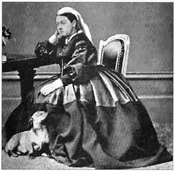 Framed Print : Queen Victoria at Desk with Dachshund Print, c.1865 Framed Print : Queen Victoria at Desk with Dachshund Print, c.1865 Size Guide Size Guide Size Guide Queen Victoria at Desk with Dachshund Print, c.1865