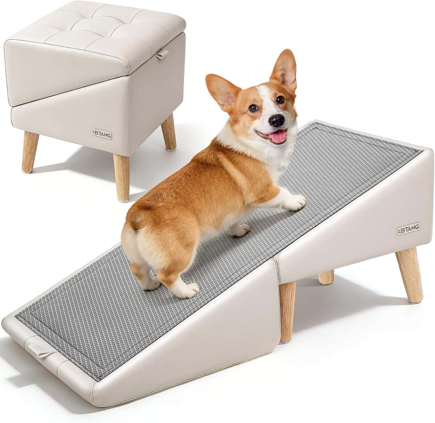 The BB Tang Ottoman Pet Stairs Dachshund 