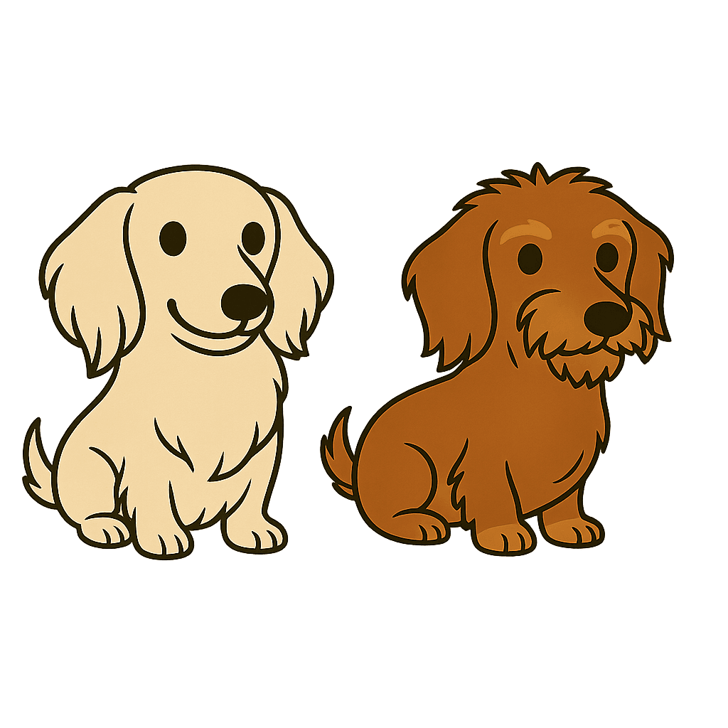 Dachshund Colors and Coats Icon