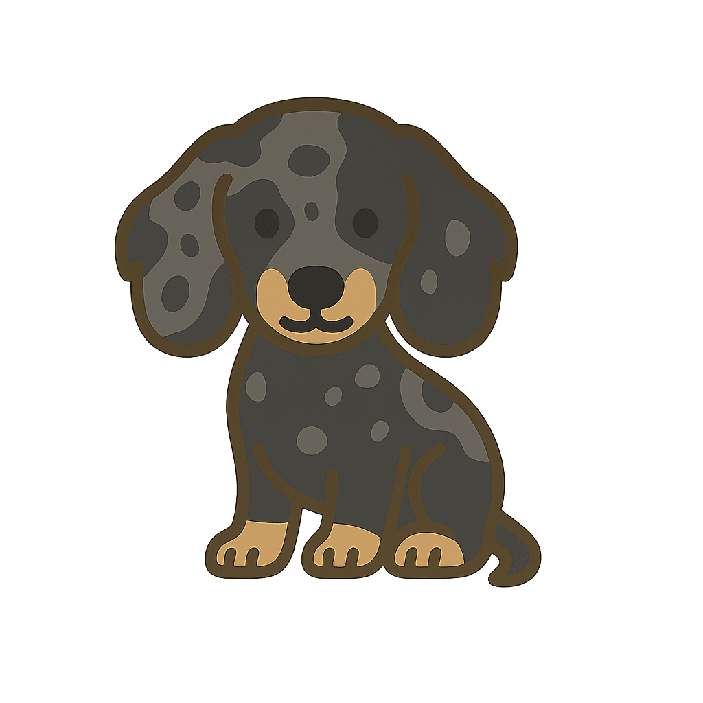 Dachshund Puppies Icon silver dapple like Harvey from Dachshund Lovers