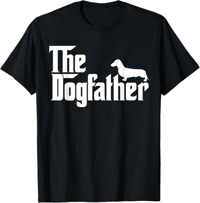 The Dogfather Dachshund T-Shirt