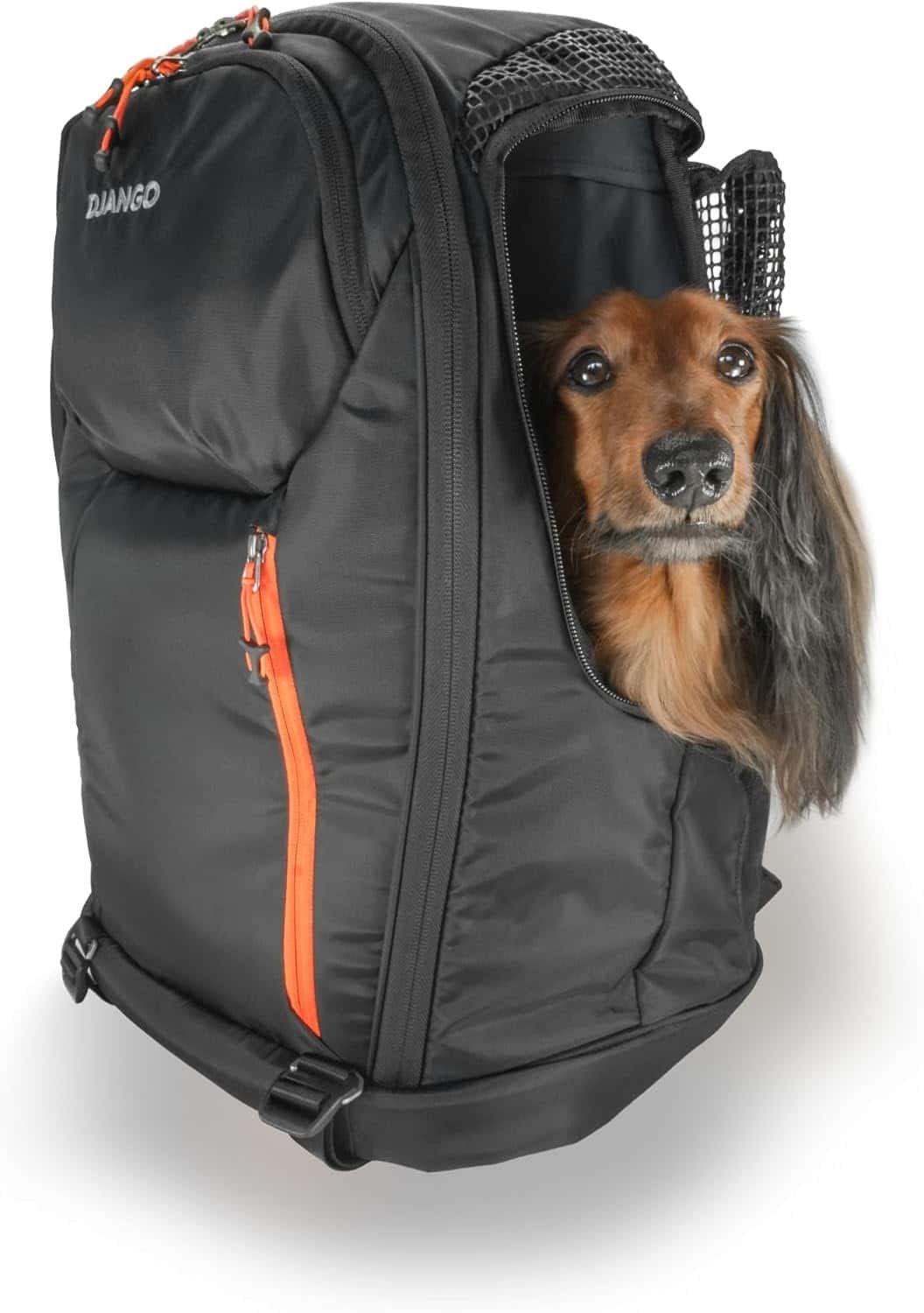 DJANGO Dog Carrier Backpack Midnight Black