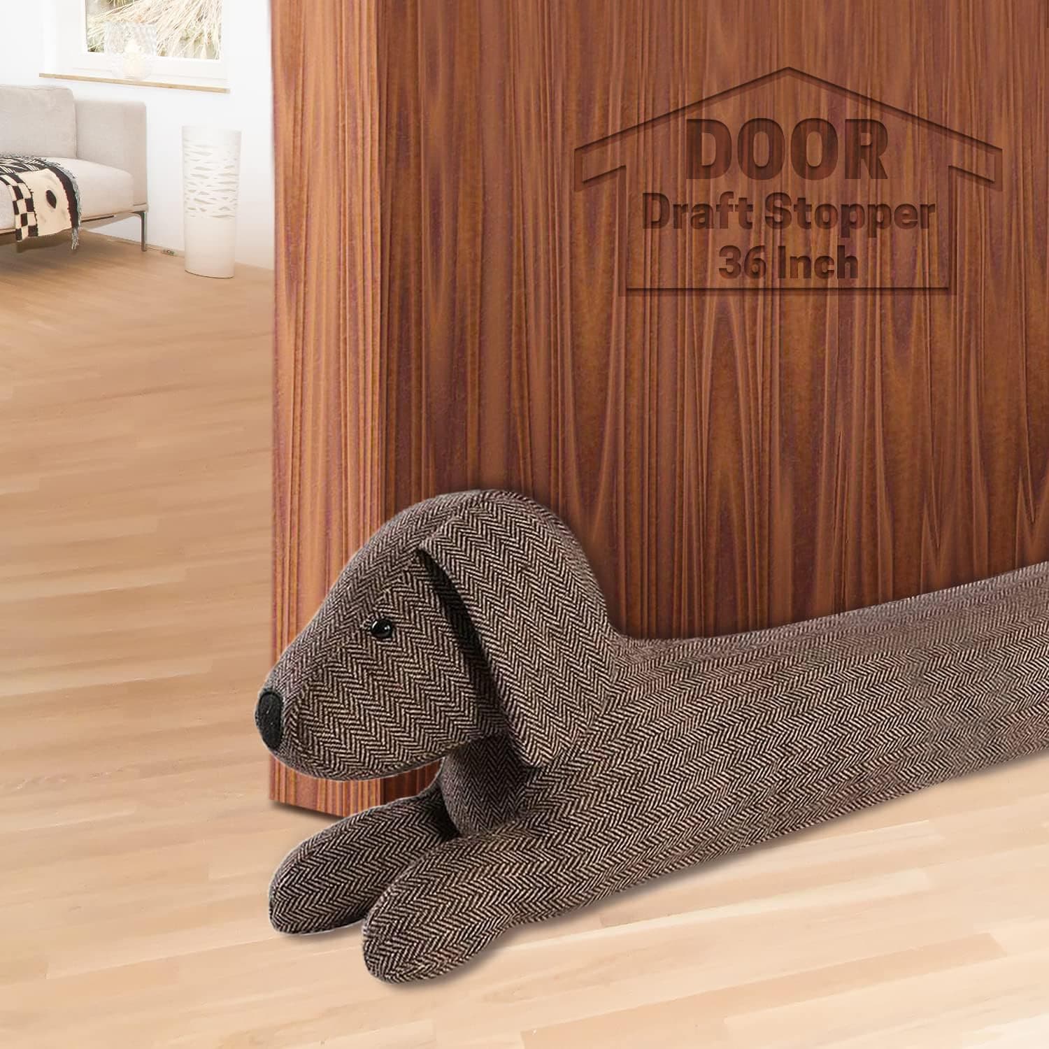 Dachshund Door Draft Stopper SwissElite 36 Inch