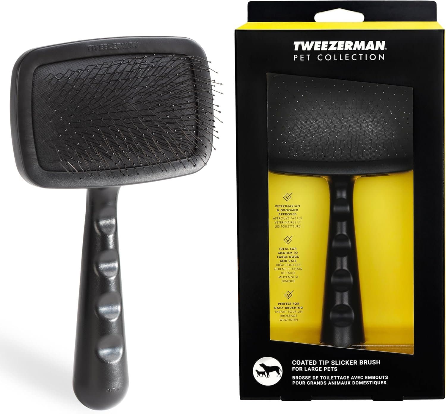 Tweezerman dog slicker brush