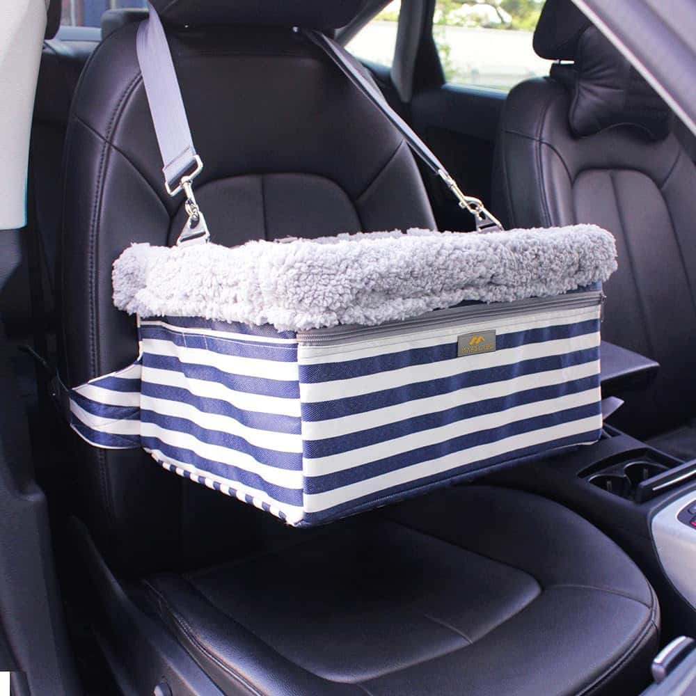 marslabo small dog car booster seat for dachshunds
